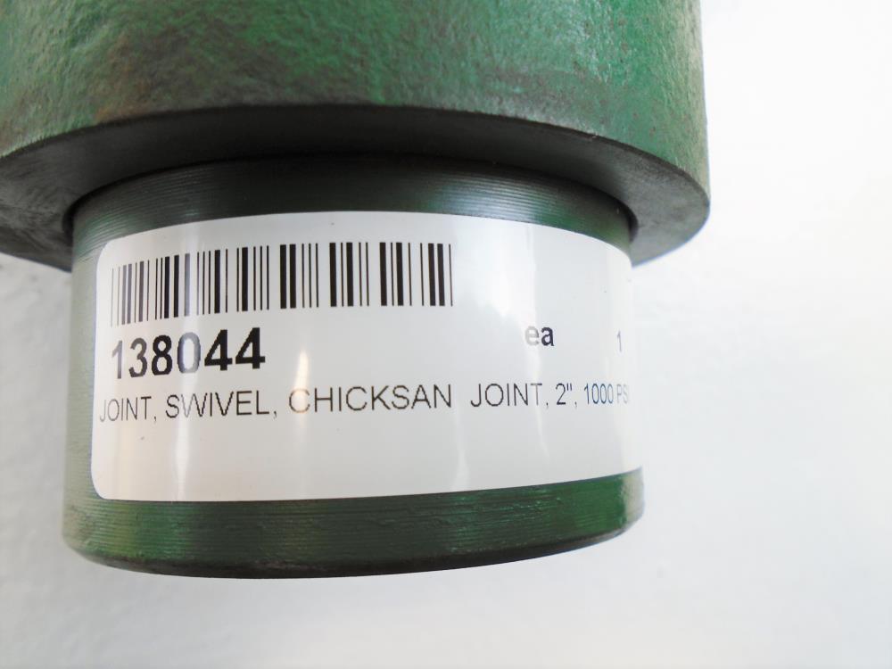 FMC 2" NPT Chiksan Swivel Joint 2D4, Carbon Steel